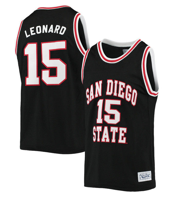 Kawhi Leonard San Diego State Aztecs black jersey