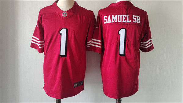 Deebo Samuel New San Francisco 49ers red Vapor jersey