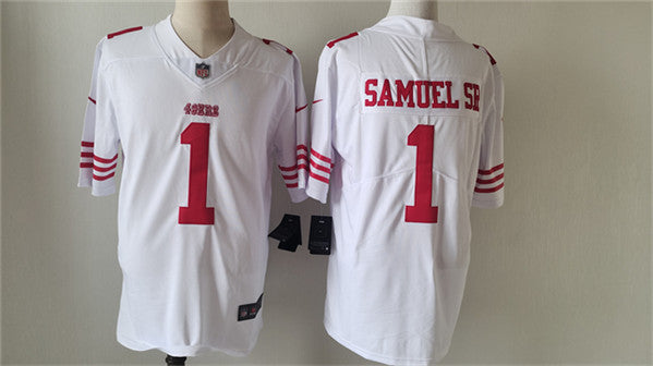 Deebo Samuel San Francisco 49ers white Vapor jersey
