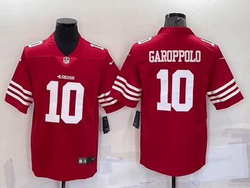 Jimmy Garoppolo San Francisco 49ers red Vapor jersey