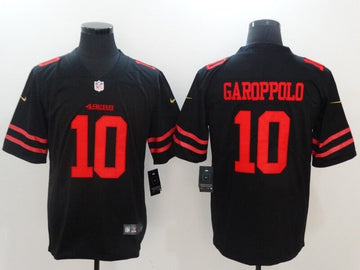 Jimmy Garoppolo San Francisco 49ers black Vapor jersey