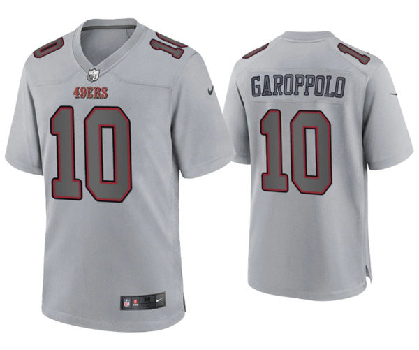 Jimmy Garoppolo San Francisco 49ers gray Game jersey