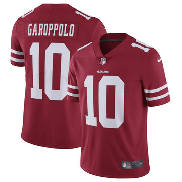 Jimmy Garoppolo San Francisco 49ers red Vapor jersey
