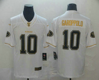 Jimmy Garoppolo San Francisco 49ers white jersey