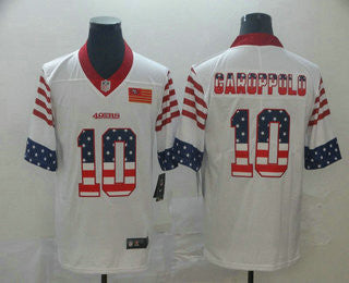 Jimmy Garoppolo San Francisco 49ers white jersey