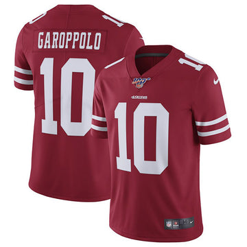 San Francisco 49ers red Vapor jersey