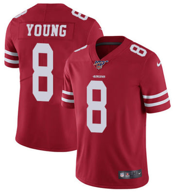 San Francisco 49ers red Vapor jersey