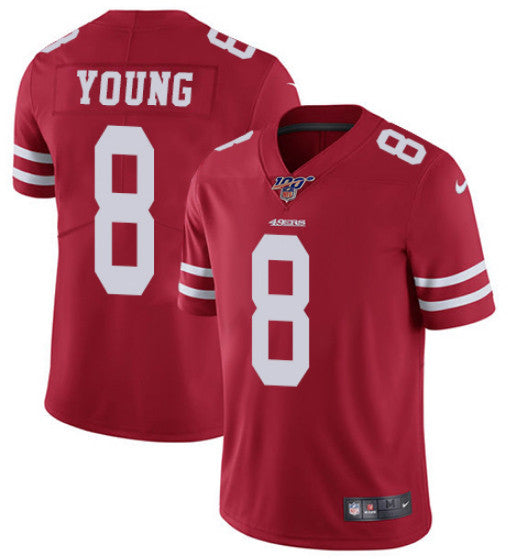 San Francisco 49ers red Vapor jersey