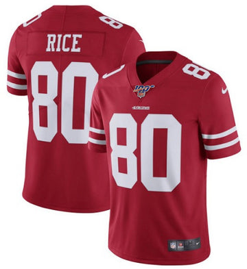 San Francisco 49ers red Vapor jersey