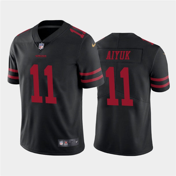 Brandon Aiyuk San Francisco 49ers black Vapor jersey