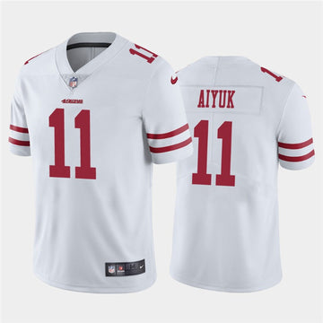 Brandon Aiyuk San Francisco 49ers white Vapor jersey