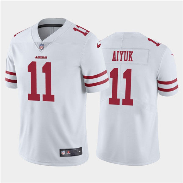 Brandon Aiyuk San Francisco 49ers white Vapor jersey