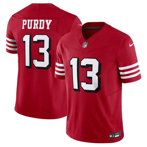 Brock Purdy San Francisco 49ers red Vapor jersey