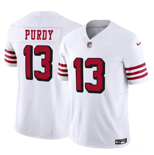 Brock Purdy San Francisco 49ers white Vapor jersey