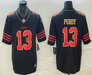 Brock Purdy San Francisco 49ers black Vapor jersey