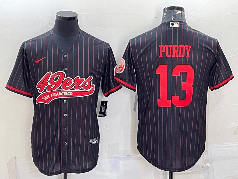 Brock Purdy San Francisco 49ers black jersey