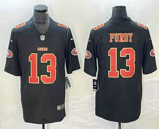 Brock Purdy San Francisco 49ers black Vapor jersey