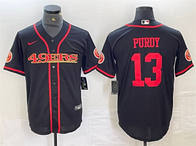 Brock Purdy San Francisco 49ers black jersey