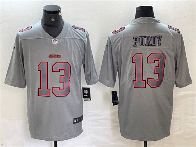 Brock Purdy San Francisco 49ers gray Fashion jersey