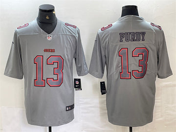 Brock Purdy San Francisco 49ers gray Fashion jersey