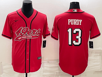 Brock Purdy New San Francisco 49ers red jersey