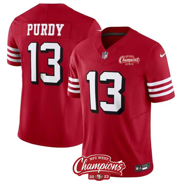 Brock Purdy San Francisco 49ers red Alternate jersey