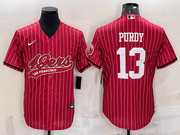 Brock Purdy San Francisco 49ers red jersey