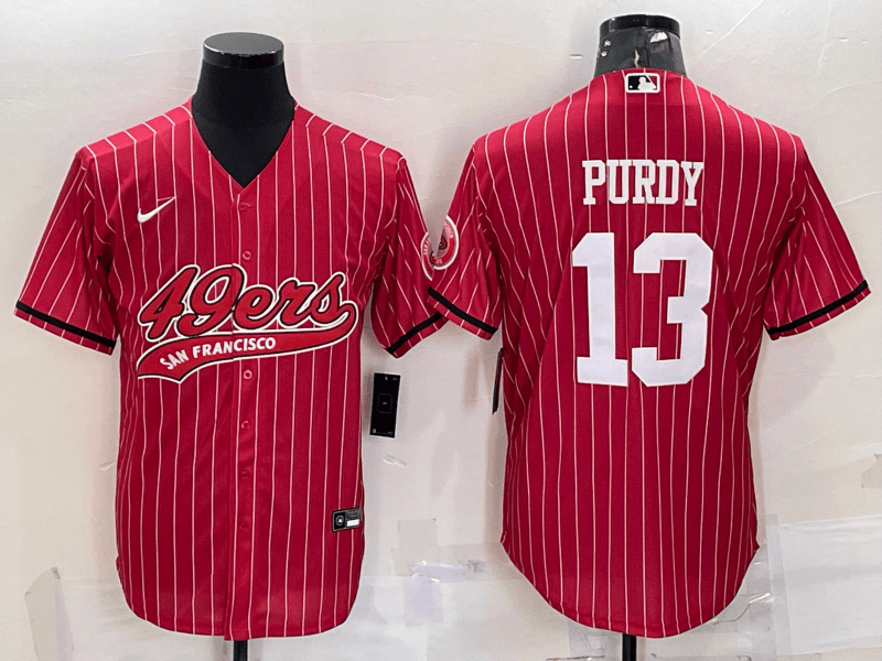 Brock Purdy San Francisco 49ers red jersey