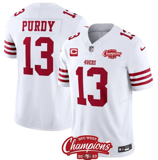Brock Purdy San Francisco 49ers white jersey