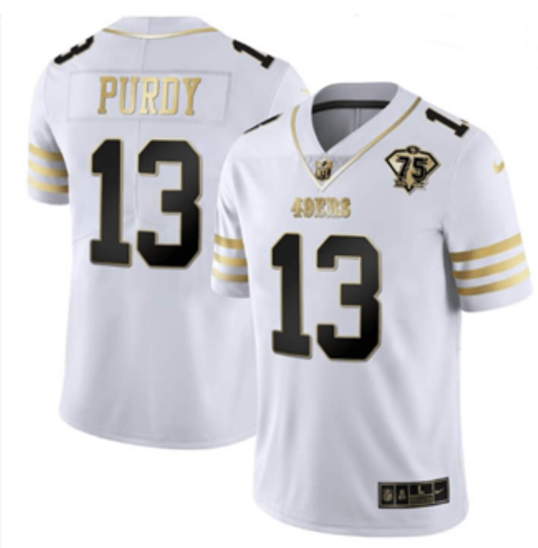 Brock Purdy San Francisco 49ers white jersey