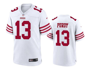 Brock Purdy San Francisco 49ers white Game jersey