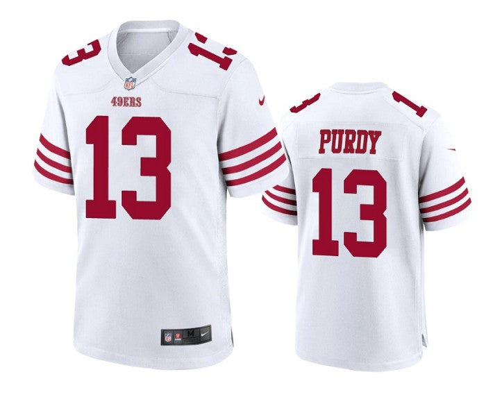 Brock Purdy San Francisco 49ers white Game jersey