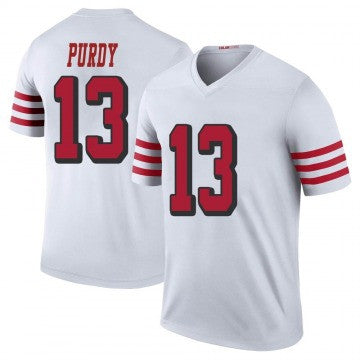 Brock Purdy San Francisco 49ers white jersey