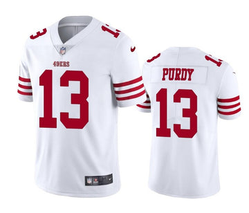 Brock Purdy San Francisco 49ers white Vapor jersey