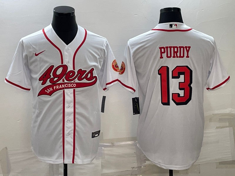 Brock Purdy San Francisco 49ers white jersey