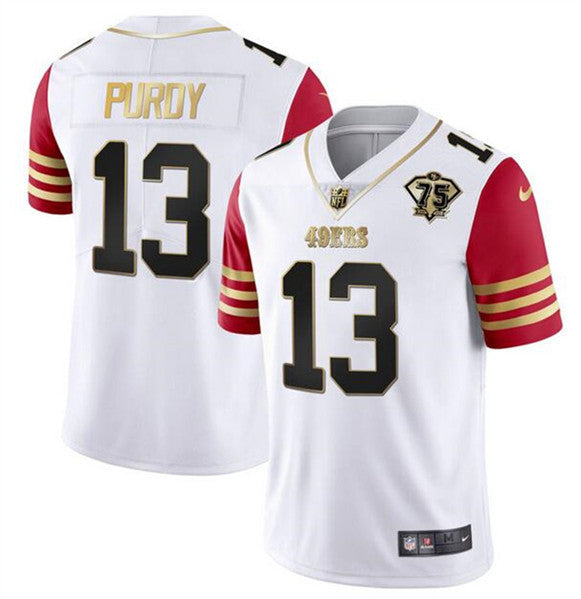 Brock Purdy San Francisco 49ers white jersey