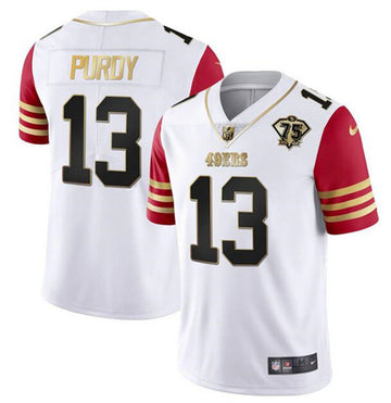 Brock Purdy San Francisco 49ers white jersey
