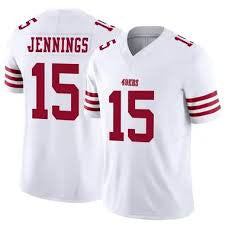 Jauan Jennings San Francisco 49ers white Vapor jersey