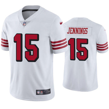 Jauan Jennings San Francisco 49ers white Limited jersey