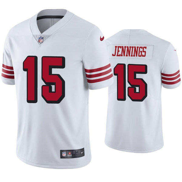 Jauan Jennings San Francisco 49ers white Limited jersey