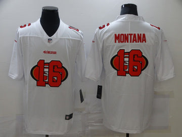 Joe Montana San Francisco 49ers white Vapor jersey
