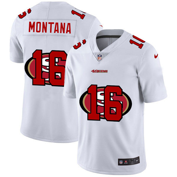 Joe Montana San Francisco 49ers white jersey