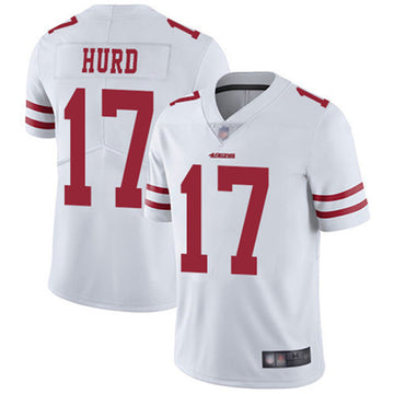 Jalen Hurd San Francisco 49ers white Vapor jersey