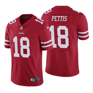 Dante Pettis San Francisco 49ers red Vapor jersey