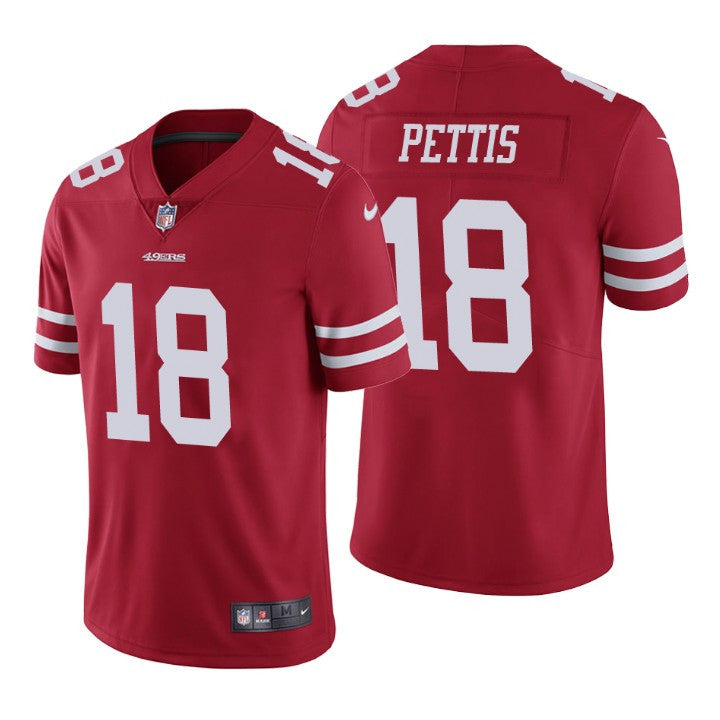 Dante Pettis San Francisco 49ers red Vapor jersey