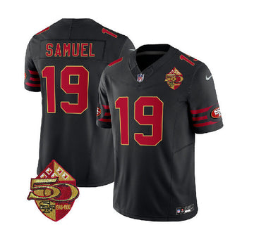 Deebo Samuel San Francisco 49ers black Throwback jersey