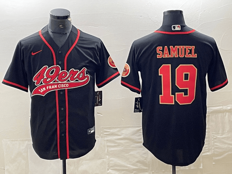 Deebo Samuel San Francisco 49ers black jersey