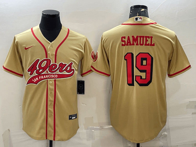 Deebo Samuel San Francisco 49ers gold Color Rush jersey
