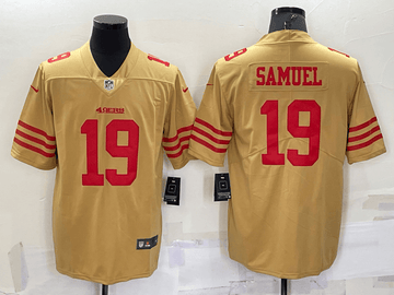 Deebo Samuel San Francisco 49ers gold Inverted Legend jersey