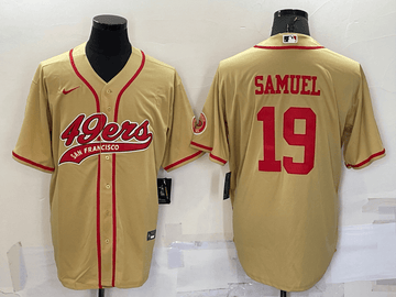 Deebo Samuel San Francisco 49ers gold jersey
